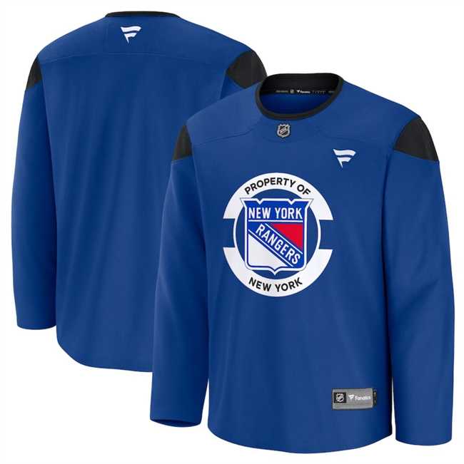 Men's New York Rangers Royal 2024-25 Team Practice Stitched Hockey Jersey Dzhi,We sell and wholesale Men's New York Rangers Royal 2024-25 Team Practice Stitched Hockey Jersey Dzhi on line form chian!